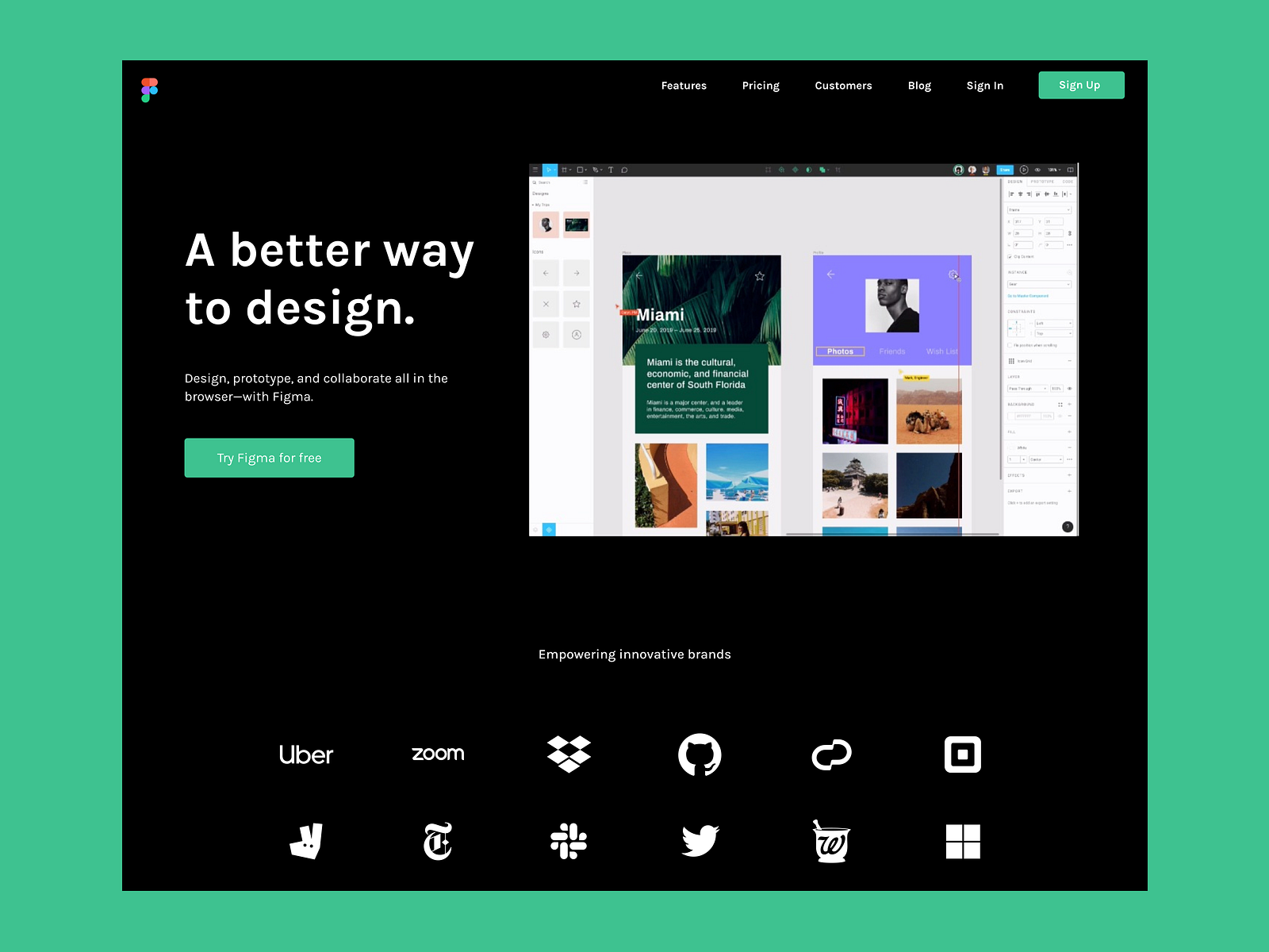 Figma Homepage Design by Mustaphaadam on Dribbble