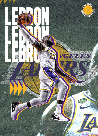 LEBRON JAMES STREET ART/POSTER 24' art graphic design infographics lifestyle smsports streetart