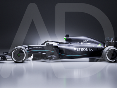 F1 Mercedes 3d art 3d artist 3d modeling amd amg design f1 formula1 ineos iwc maya mercedes petronas render snapdragon