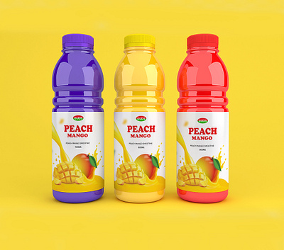 Peach Mango Juice label deisgn label label deisgn labels mango label new label new packaging deisng packaging design packagings top label