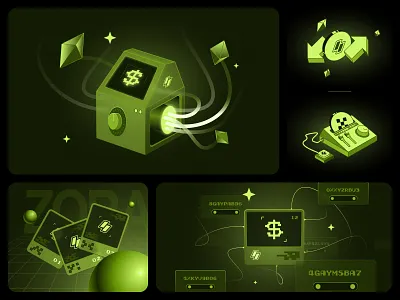 Rastix. Illustrations for web3 project airdrop app coin crypto digital ethereum fintech graphics icon identity illustration logo manager money nft swap uxui vector wallet web3