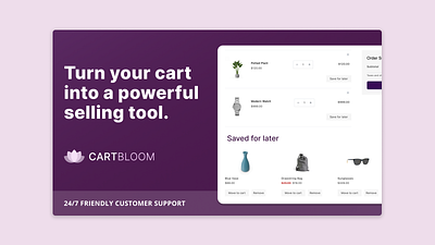 Featured Shopify app image graphic design web design