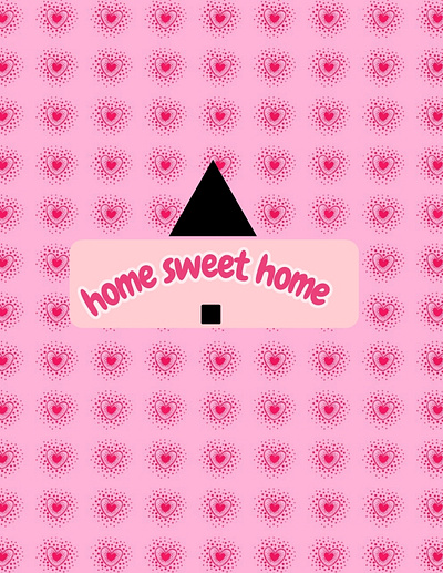 Home sweet home app design graphic design illustration typography ui ux vector