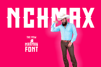 NCHMAX TYPOGRAPHY display font typeface typography