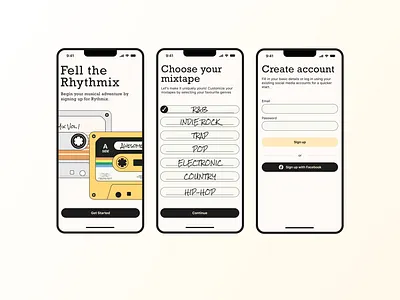 Daily UI Challenge: Sign Up Process app design figma ui user ux design visual design