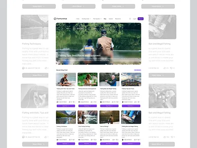 Blog Post Page 035 blog blog page blog post daily ui daily ui 035 ui ux