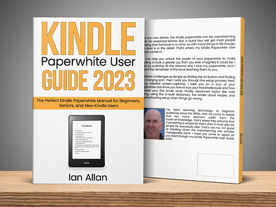 Kindle Paperwhite User Guide 2023 book art book binding book cover book cover art book cover design book cover for sale book cover mockup book design book illustration cover art design ebook ebook cover epic bookcovers graphic design kdp cover kindle book cover non fiction book cover professional book cover self help book cover