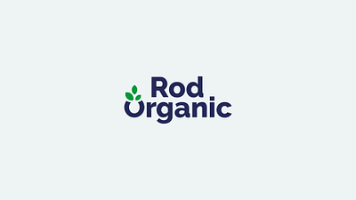 Rod Organic - Logo Design for Agricultural products agriculture branding design graphic design logo modern organic