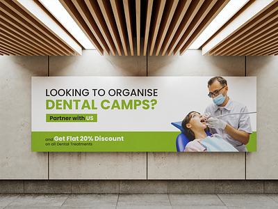 Commercial Banner - Dental Promotions | Branding ads banner banner ads branding commercial commercial ads creative creative ads design designing graphic design illustration print ads social