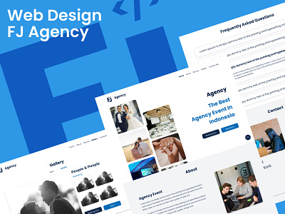 FJ Agency Web Design agency css figma html ui uiux webdesign