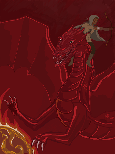 Dragon Rider character comic digital illustration middle grade ya young adults