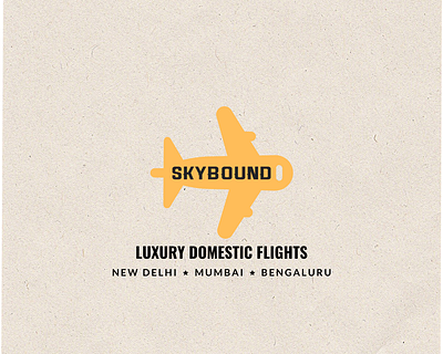 SKYBOUND - Luxury Domestic Flights dailylogo dailylogochallenge