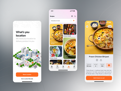 Recipes app cook food homemade kichen minimal recipe ui uidesign ux video