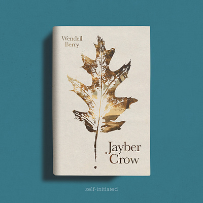 Jayber Crow Book Cover book cover book design cover cover design literature packaging print print design