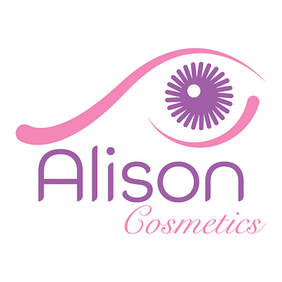 Alison Cosmetics branding graphic design logo