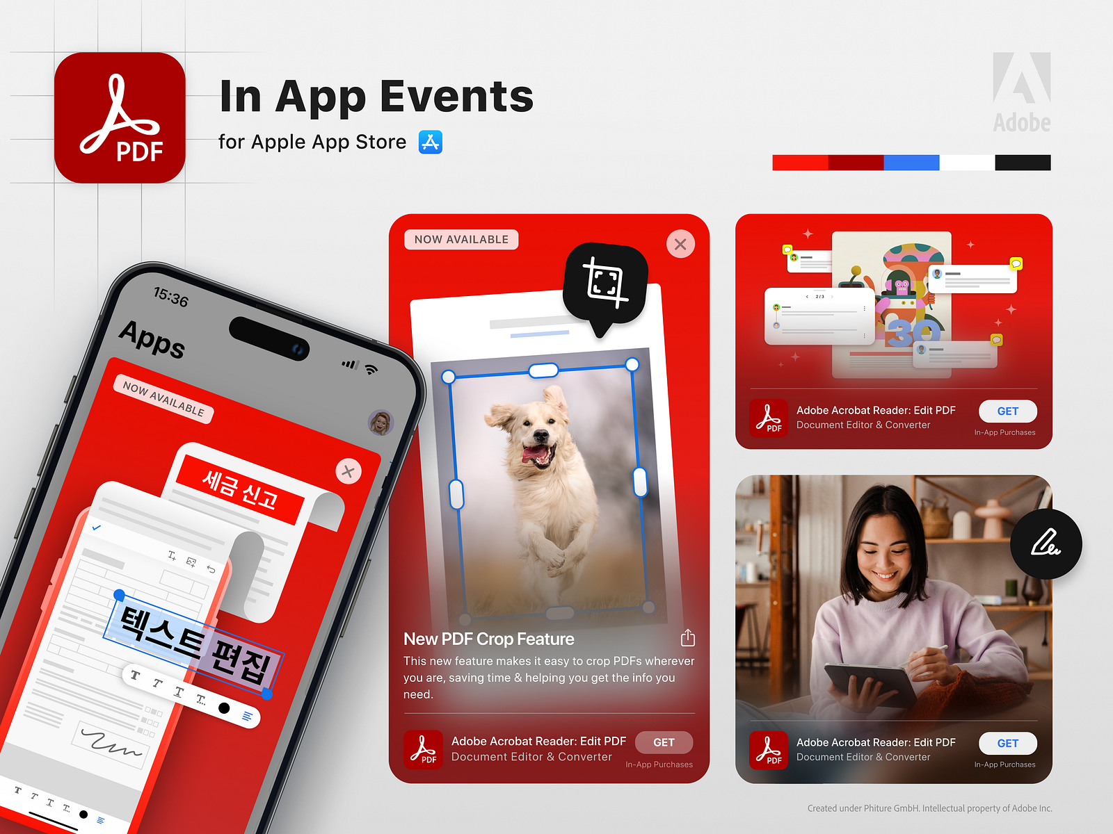 In App Events: Adobe Acrobat Reader by Sofi Nardone on Dribbble