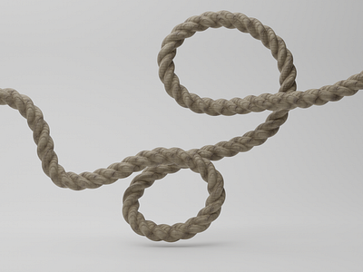 Rope | Corde | Blender 3d animation asset b3d blender corde curve cycles eevee path render rendu rope tuto tutorial tutoriel youtube