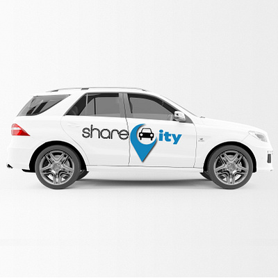 Share City Vehicle Logo branding graphic design logo vehicle graphic