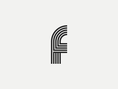 f Mark brand branding design f f logo f mark flat icon identity letter lettermark logo logomark mark monogram typography vector