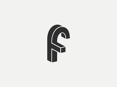 f Mark brand branding design f f logo f mark flat icon identity letter lettermark logo logomark mark monogram typography vector