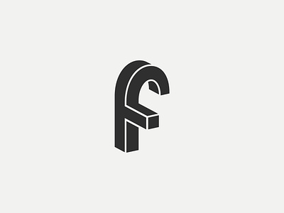 f Mark brand branding design f f logo f mark flat icon identity letter lettermark logo logomark mark monogram typography vector