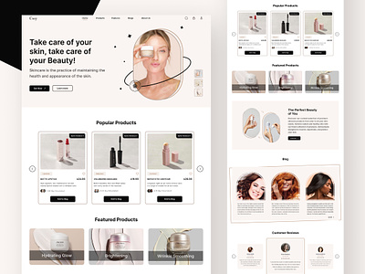 Beauty & Cosmetic website