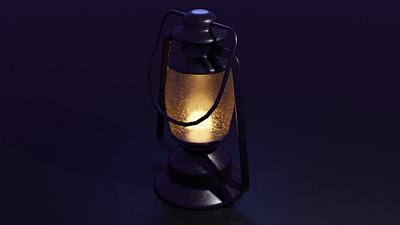 Lantern 3d blender lantern modelling