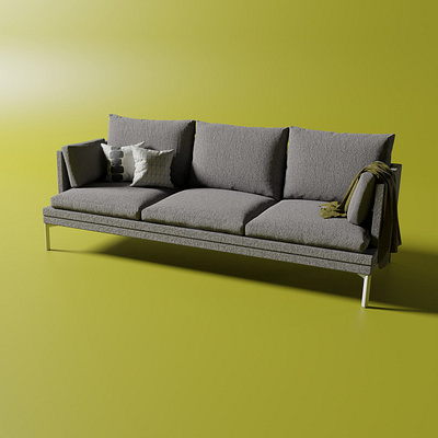 couch 3d blender couch modelling