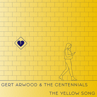 "The Yellow Song" Cover Art cover cover art design graphic design illustration illustrator music