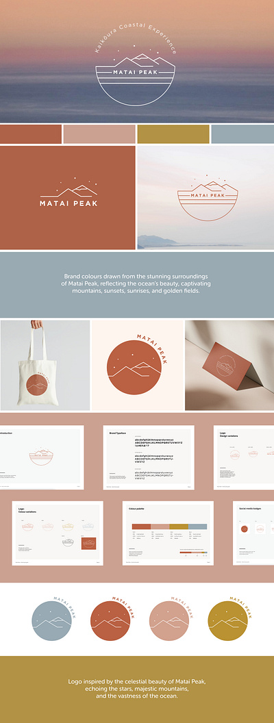 BRANDING - MATAI PEAK branding branding design design graphic design logo logo design new zealand