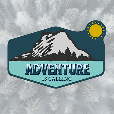 Adventure Is Calling adventure animation branding custom graphics custom logos design fun with graphics graphic design graphic designer logo small business owner starrdigitals