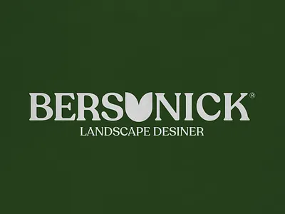 Bersonick Landscape Branding Design branding graphic design logo