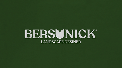 Bersonick Landscape Branding Design branding graphic design logo