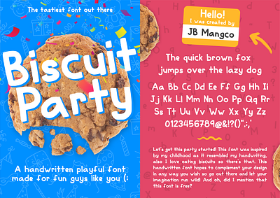 Biscuit Party graphic design