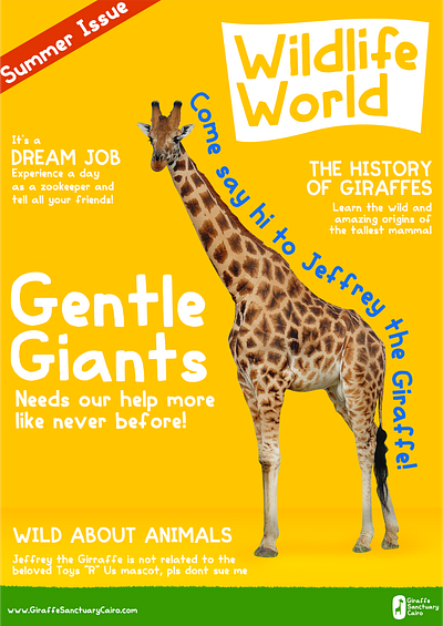 Wildlife World graphic design