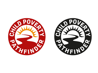 Child Poverty Pathfinder Identity branding graphic design logo