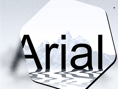 Arial graphic design
