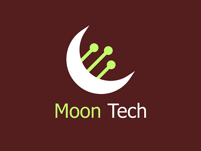 Tech Company Logo - Moon Tech best tech logo design brand identity branding logo design logo mark logo trend luxury tech company logo minimalist logo design modern logo modern tech logo moon moon tech logo moon technologies super moon logo tech brand logo tech company logo tech logo technology logo typography unique logo