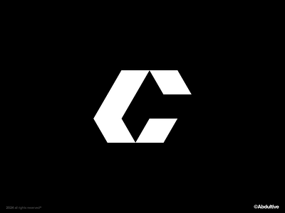 monogram letter C logo exploration .006 brand branding design digital geometric graphic design icon letter c logo marks minimal modern logo monochrome monogram negative space