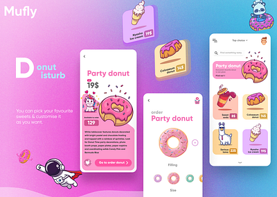 Mufly (Redesigned project) design illustration redesign ui uidesign
