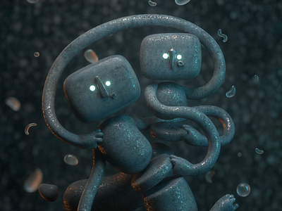 Dos Hermanos / Two brothers 3d 3dart 3dcharacters art brothers c4d character cinemac4d design dreams hermanos illustration render rock