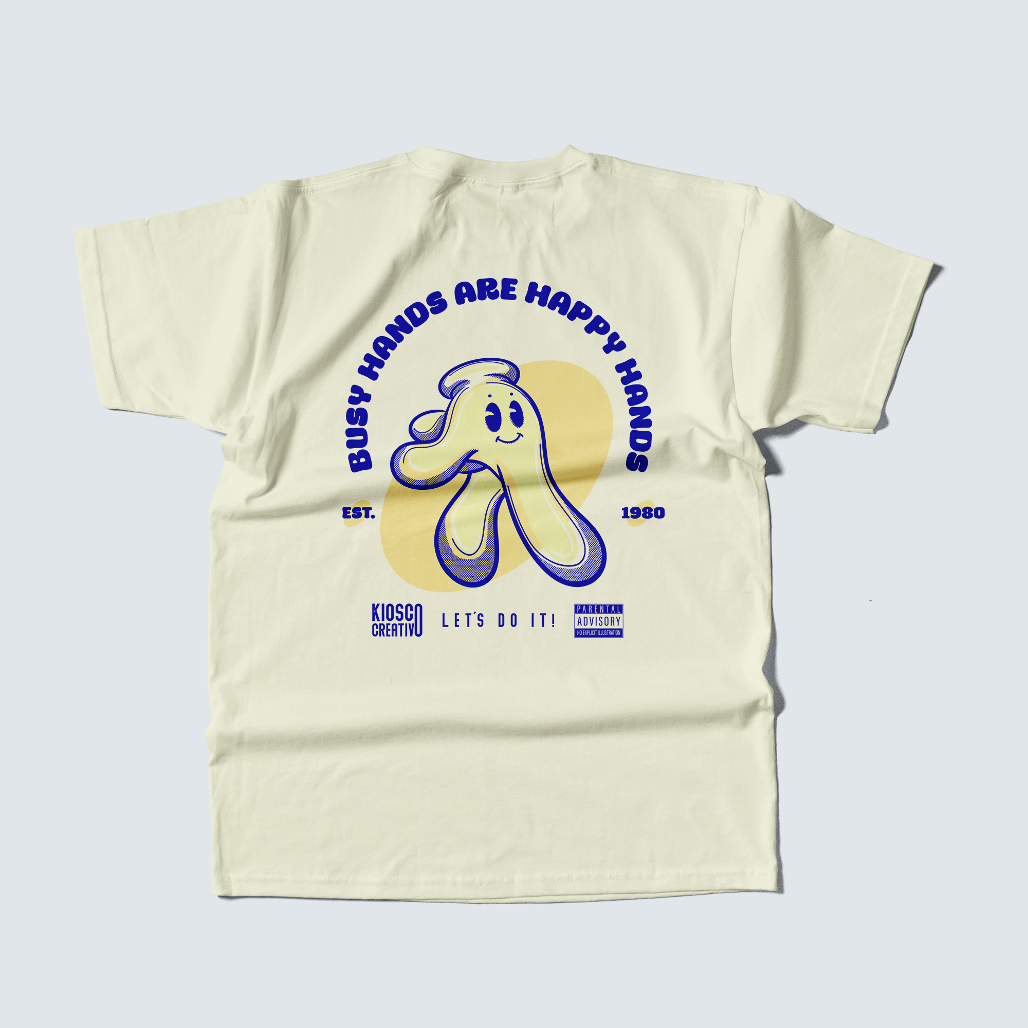 Happy hands branding design doodles illustration ipadpro logo procreate