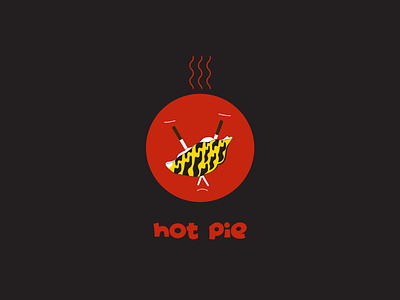 Hot Pie | Chinese restaurant logo dumpling traditional food logo