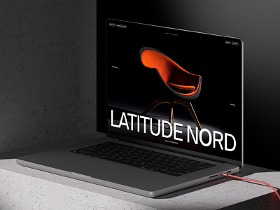 Website - Latitude Nord design graphic design typography ui ux