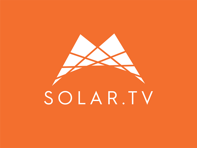 Solar Tv Modern logo by Hello Friday Studio on Dribbble