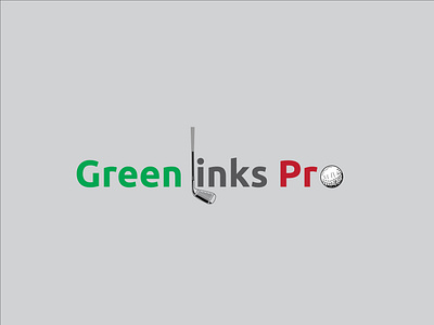 Project:- Green Links Pro brand identity branding design golf golf tournament graphic design illustration illustrator logo logo design ui vector