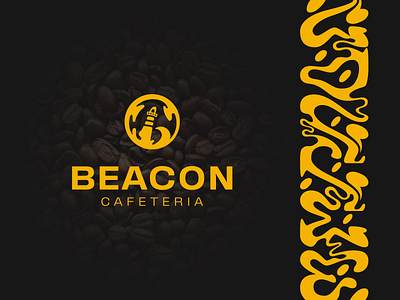 Beacon Cafeteria Logo branding coffee design graphic design logo typography vector