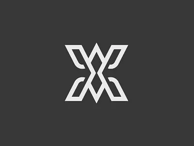 Modern Letter X logo initial logo letter x letter x logo logo for sale logoground typhography logo
