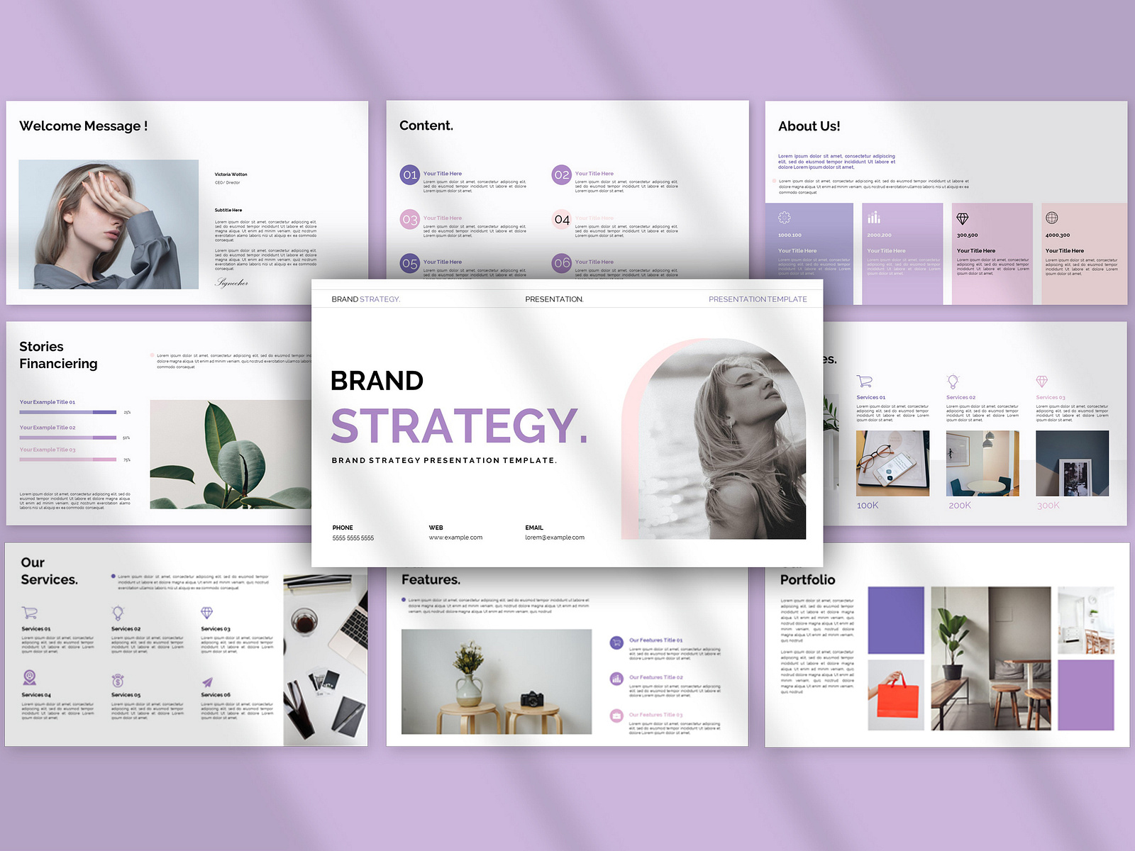 brand strategy presentation template