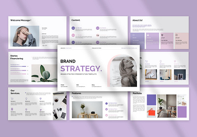 Brand Strategy Presentation Template product